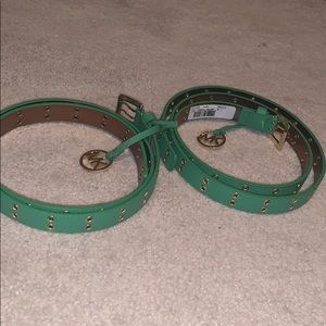 2 Michael Kors Belts!